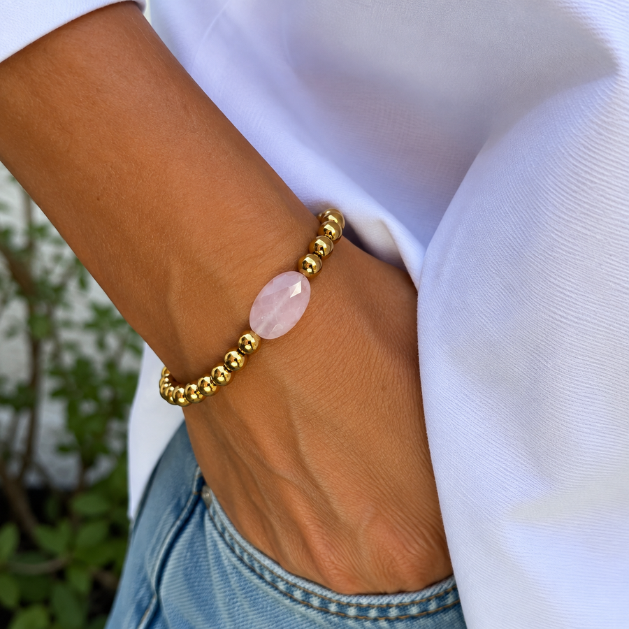 Bracelet Facets - Edition Octobre Rose