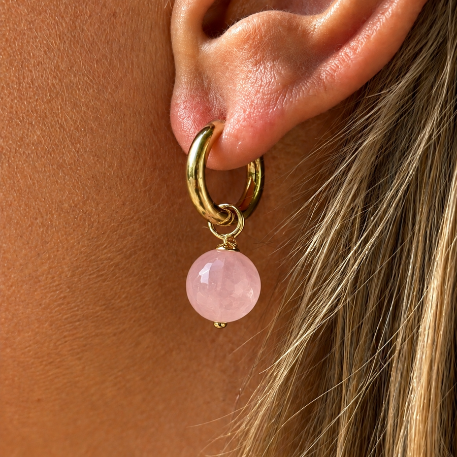 Boucles Shine - Edition Octobre Rose